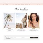 Miss Sunshine - Women Lifestyle Blog WordPress Theme Preview