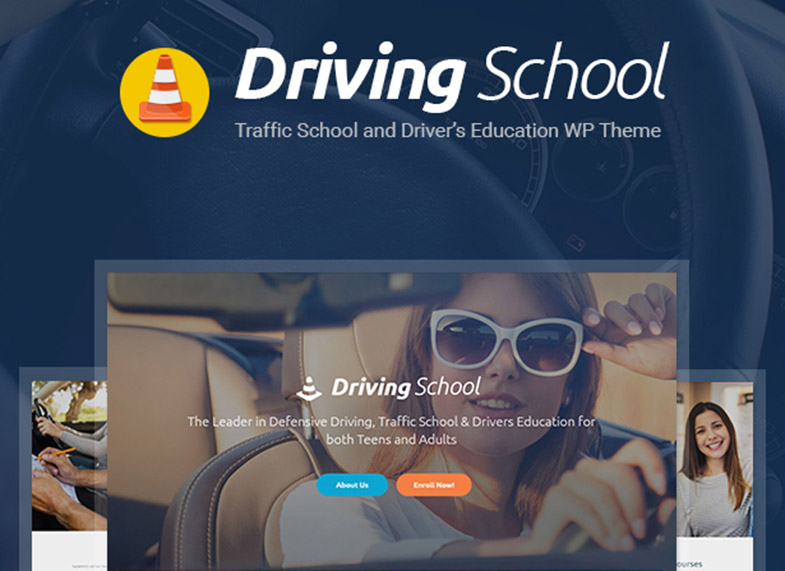 Driving School - Car & Automobile WordPress Theme - cmsmasters studio