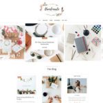 Handmade Shop – Handicraft Blog & Store Creative WordPress Theme Preview