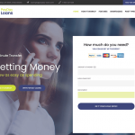 Payday Loans Wordpress Theme Preview