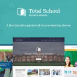 Total School - LMS and Education WordPress Theme Preview