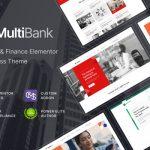 Multibank Wordpress Theme Preview