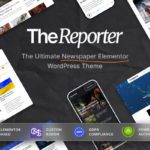 The Reporter - Newspaper Editorial WordPress Theme - Preview