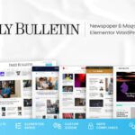 Daily Bulletin - Magazine & Newspaper WordPress Theme Preview