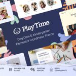 Play Time - Day Care & Kindergarten WordPress Theme Preview
