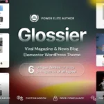 Glossier - News & Viral Magazine WordPress Theme Preview