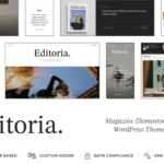 Editoria - Viral Magazine & Newspaper WordPress Theme Preview