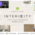 Interiocity - Home Decor Blog and Interior Design Magazine WordPress Theme Preview