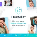 Dentalist - Medical and Dentist WordPress Theme Preview