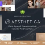 Aesthetica - Plastic Surgery & Beauty Clinic WordPress Theme