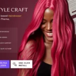 Style Craft - Hairdresser & Hair Salon WordPress Theme Preview