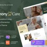 Harmony Care - Private Nursing Home WordPress Theme Preview