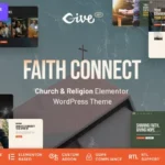 Faith Connect - Religion & Church WordPress Theme Preview