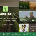 Agribusiness - Agriculture Business Consulting WordPress Theme Preview