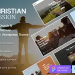 Christian Mission - Religious Events & Retreats Church WordPress Theme