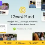 Church Fund - Religion, NGO & Charity WordPress Theme Preview