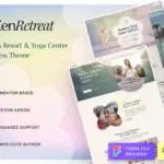 Zen Retreat - Wellness Resort & Yoga WordPress Theme Preview