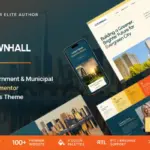 Town Hall - Municipal Portal & Local City Government WordPress Theme Preview