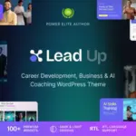 Lead Up - Mentoring & Business Coaching WordPress Theme Preview