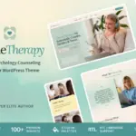 Online Therapy - Virtual Counseling & Psychology WordPress Theme Preview