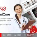 CliniCore - Healthcare, Clinic & Medical WordPress Theme Preview